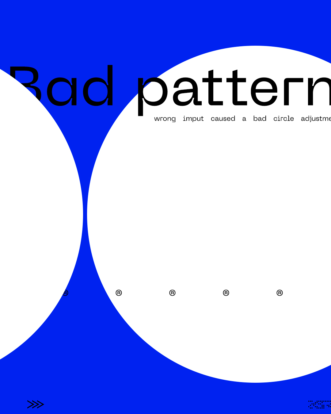 Pôster Bad Pattern